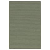 10' Octagon Braided Wool Palm Area Rug