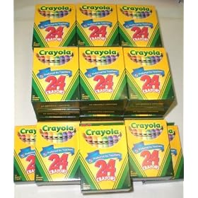 960 Crayola Crayons 40 New Boxes of 24 ct. crayons by Crayola