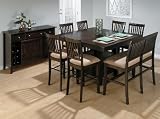 Baker's Cherry Finished Counter Dining Set