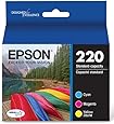 Epson DURABrite Ultra Standard-Capacity Ink Cartridge, Color Multipack (T220520)