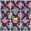 B Dazzle Teapots Scramble Squares 9 Piece Puzzle