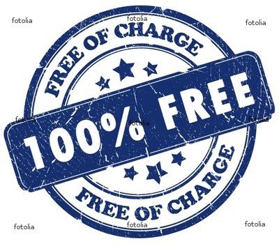 '100% Free Stamp' Wall Decal - 24