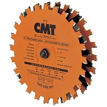 CMT 230.024.08 8" x 24 Tooth, 5/8" Bore, Precision Dado Blade Set