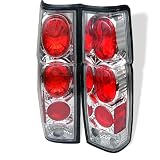 86-97 Nissan Hardbody Euro Taillights - Chrome 