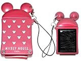 Disney ディズニー ミッキー マルチ ソーラー チャージャー　シャンパンピンク ストラップタイプ エコ 携帯用 充電器 スマートフォン iPhone iPod 対応 数量限定商品 エコ商品