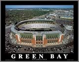 Green Bay Packers - New Lambeau Field - Lg - Plaque Mounted & Laminated Print