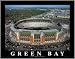 Green Bay Packers - New Lambeau Field Aerial - Lg - Wood Mounted Poster Print