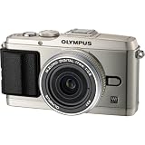 Olympus PEN E-P3 12.3 MP Digital Camera with 17mm Lens (Silver)