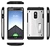 OnePlus 2 Case - TUDIA Ultra Tough OMNIX [Heavy Duty] Hybrid Full-body Protective Case with Front Cover and Built-in Screen Protector / Impact Resistant Bumpers Cover for OnePlus Two (White)