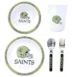 NFL New Orleans Saints Children's Dinner Set