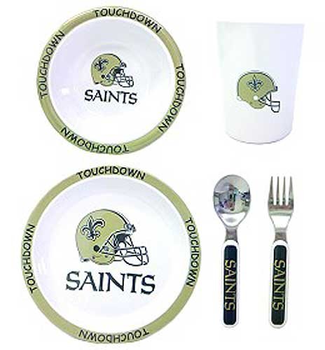 NFL New Orleans Saints Children's Dinner Set