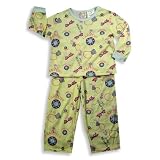 Baby Togs - Toddler Girls Long Sleeve Pajamas, Yellow