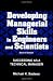Developing Managerial Skills in Engineers and Scientists: Succeeding as a Technical Manager (Industrial Engineering)