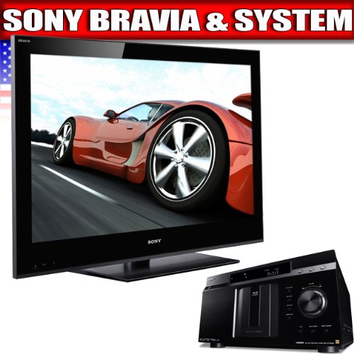 Sony KDL46NX700 46-inch 1080p 120Hz LED Edge-lit LCD HDTV + Sony BDP-CX7000ES 400 Blu-ray Disc Mega Changer (Black)