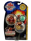 Bakugan B2 Bigger Brawlers Bakupearl + Bakuclear Series Starter Pack Pyrus Monarus Subterra Rattleoid Ventus Harpus Hidden