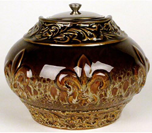 Windflame French Lily Firepot - Chocolate