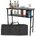 Deluxe Metal Portable Bar Table w/ Carrying Case (fls)
