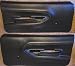 1970-1974 Plymouth Barracuda Black Replacement Door Panel Black Manual replaces OEM