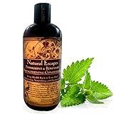 Peppermint & Rosemary Strengthening Conditioner Renews Your Hair with 88% Organic Ingredients. Adds Shine, Bounce, Fullness and Thickness While Stimulating New Hair Growth! 16 Oz