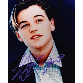  Leonardo Dicaprio Signed Autographed 8.5 x 11 Photograph, Authentic with COA