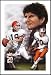 Cleveland Browns - Bernie Kosar Painting - Wood Mounted Poster Print