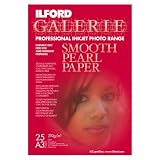 Ilford Galerie Smooth Pearl  32.9 X 48.3Cm (A3+) X 25 Sheets - 290Gsm Inkjet Media
