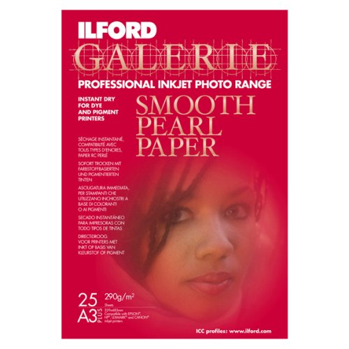 Ilford Galerie Smooth A 3+ IGSPP9 Pearl 25 Blatt 290 g