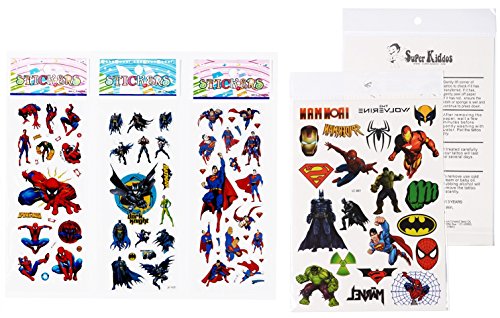 Superhero-Cape-and-Mask-Costumes-For-Kids-SET-Capes-Masks-Stickers-and-Tattoos