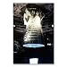 Poster art print: TEST FIRING TRIAL SPACE SHUTTLE MAIN ENGINE JET ROCKET COOLING (A2 maxi - 40.7x61cm / 16x24in, semi-gloss satin paper)