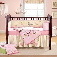 Bananafish Love Bird 4pc Crib Set