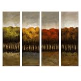 IMAX The Four Seasons Four Canvas Oil Painting