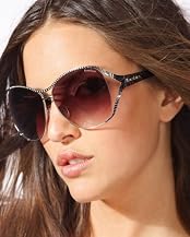 Tricia Swarovski Animal Print Sunglasses