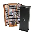Grande Locking Media Storage Cabinet - Black