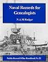 Naval Records for Genealogists (Public Record Office Handbooks)