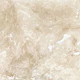 Ivory Commercial Travertine 12 X 12 Filled and Honed Field Tile