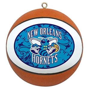 NBA New Orleans Hornets Mini Replica Basketball Ornament
