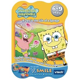 VTech V.Smile Learning Game: SpongeBob SquarePants "A Day in the Life of a Sponge"