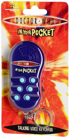 Doctor Who In Your Pocket Talking Keychain