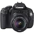 Canon EOS 600D Fotocamera Digitale Reflex 18 Megapixel + Kit 18-55 IS e 55-250 IS