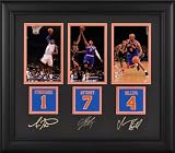Mounted Memories New York Knicks Carmelo Anthony, Chauncey Billups, And Amar'e Stoudemire Framed 4X6 Photos