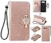 Note 8 Case,Galaxy Note 8 Wallet Case,Jesiya Cute Cartoon Owl Embossed Mandala Flower Carve PU Leather Credit card Slot Flip Cover Kickstand with Strap Magnet Clip case For Samsung Galaxy Note 8