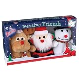 Dog Holiday Friends 3-Pack - Christmas Plush Toys For Dogs 3-Pack