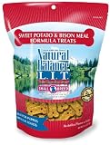 Natural Balance L.I.T. Limited Ingredient Treats Sweet Potato & Bison Formula Small Breed Dry Dog Treats, 8-Ounce
