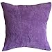 Solid Reddish Purple Corn Kernels Pattern Polyester Throw Pillow Covers Pillowcase Sham Decor Cushion Slipcovers Square 17x17 Inch