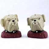 Mississippi State Bulldogs 2-Piece Mascot Candle Set