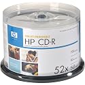 52X Write-once CD-r Spindle with Ink Jet Printable Surface
