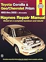 Toyota Corolla & Geo/Chevrolet Prizm 1993-2002 (Haynes Manuals)