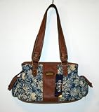 Chaps Dillon Woodblock Floral Bag