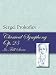 Classical Symphony, Op. 25, in Full Score width=