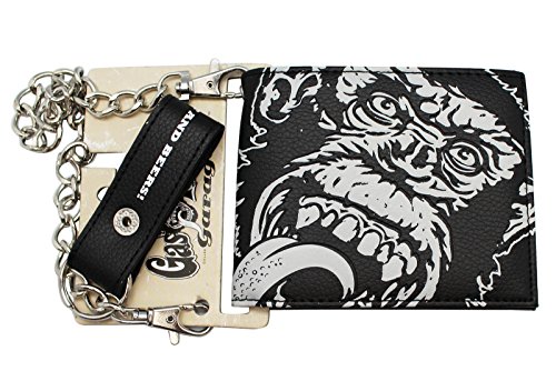 Gas Monkey Garage Bi-fold Wallet With Chain